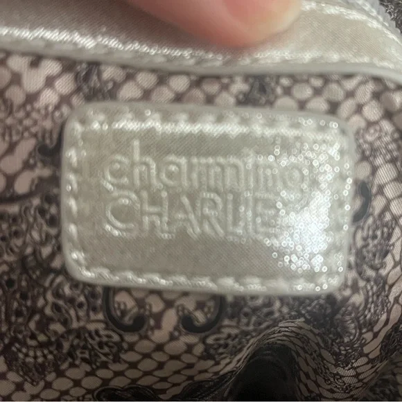 Charming Charlie Purse Rhinestone Fringe Metallic
Shimmering pearl Western Bag - Picture 2 of 9